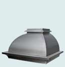 French Bell Stainless Custom Range Hood